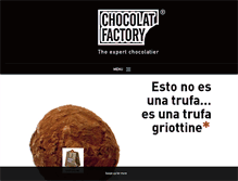 Tablet Screenshot of chocolatfactory.com